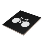 modern design met witte fiets tegeltje (Zijkant)