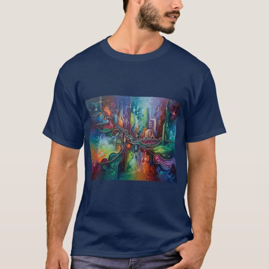 Modern Design T-shirt (Voorkant)