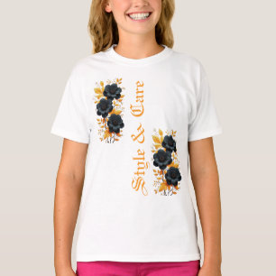 Modern Design T-shirt voor meisjes op stijl en ver