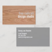 Modern Design Visitekaartje (Voorkant / Achterkant)