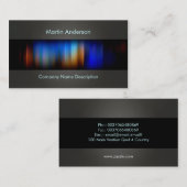 modern design-visitekaartje visitekaartje (Voorkant / Achterkant)