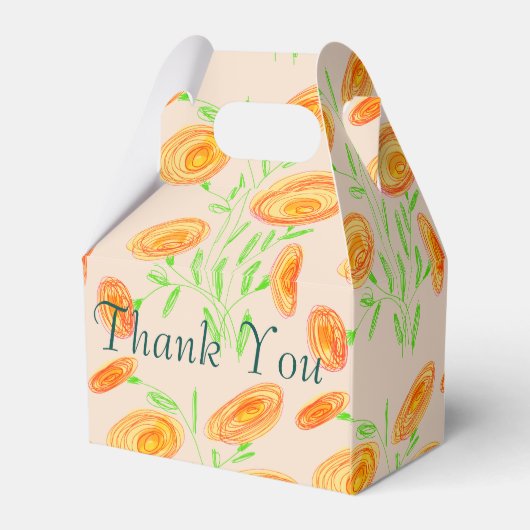 Modern Designer Favoriet Bedankdoosjes (Achterkant)