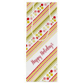 Modern Designer Paper Wijn Cadeautas (Achterkant)