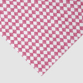 Modern diamantpatroon Decoupage rood Tissuepapier (Detail)