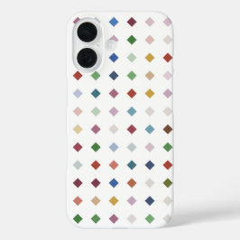 Modern Diamond Geometric Pattern iPhone 16 Hoesje