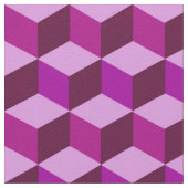 Modern Diamond Grid, Amethyst Paars en Violet Stof (Close Up)