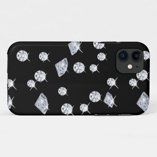 Modern Diamonds Pattern Case-Mate iPhone Case (Achterkant (horizontaal))