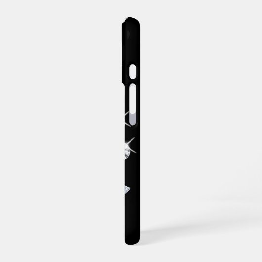 Modern Diamonds Pattern iPhone 16 Hoesje (Linkerkant)