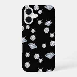 Modern Diamonds Pattern iPhone 16 Hoesje