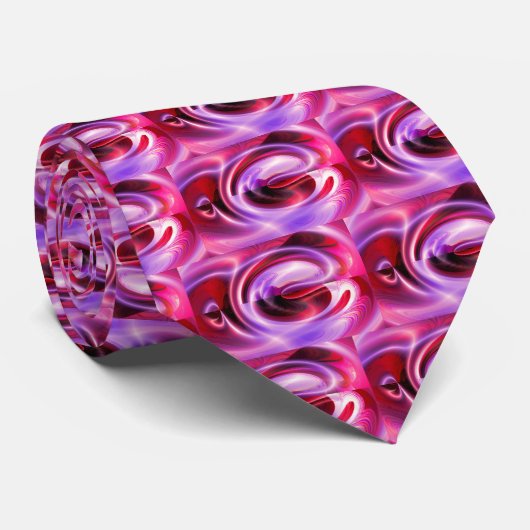 Modern digitaal Abstract Stropdas (Opgerold)