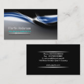 modern digitaal visitekaartje (Voorkant / Achterkant)