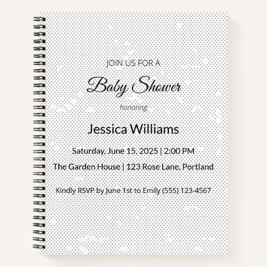 Modern Digital & Custom Writing Pads Notitieboek (Voorkant)