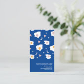 Modern Diner Brunch Lunch Eggs Visitekaartje (Staand voorkant)