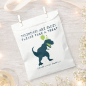 Modern Dinosaur Birthdays is Sweet Favor Bag Bedankzakje (Geknipt)