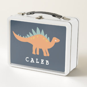 Modern Dinosaur Navy & Oranje Personalized