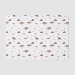 Modern Dinosaur Tissue Paper Tissuepapier