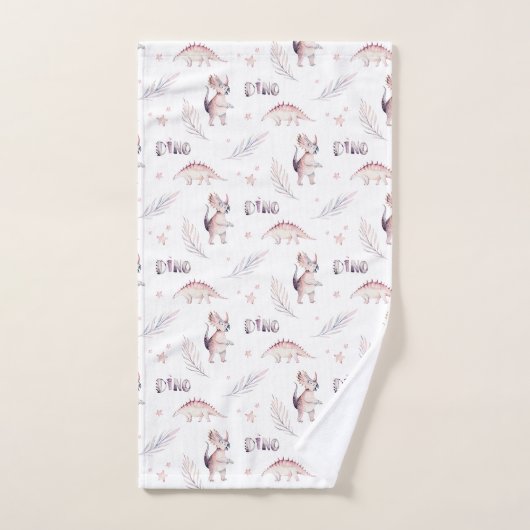 Modern dinosauruspatroon bad handdoek (Handdoek)