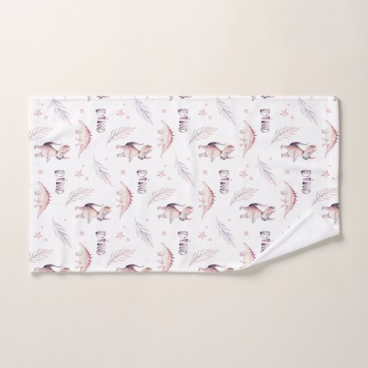 Modern dinosauruspatroon bad handdoek (Handdoek)