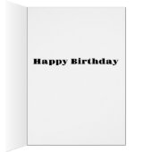 Modern Dirt Bike Rider Wenskaart (Binnen (Rechts))