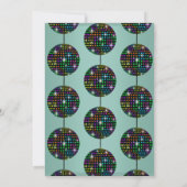 MODERN DISCO THEME GREEN SAGE ALL OCCASION KAART (Achterkant)