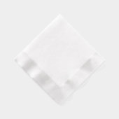 Modern Divider Folie Stamped bruiloft servetten (Rechts)