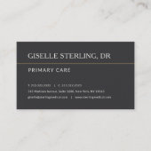 Modern Doctor Office Appointment Reminder Visitekaartje (Voorkant)