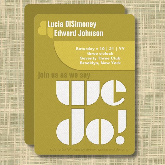 Modern doen we geometrische typografie avocado gro kaart