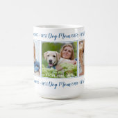 Modern Dog Ma Aangepast 3 Foto Koffiemok (Center)