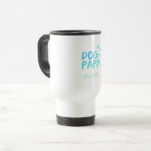 Modern Dog Papa Travel Reisbeker (Voorkant links)