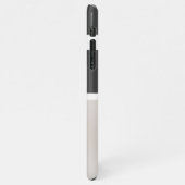 Modern Dog Photo | Dog Quote iPhone Hoesje (Linkerkant)