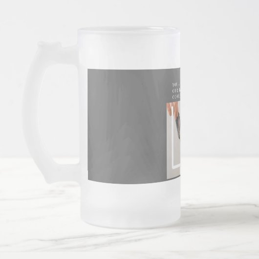 Modern Dog Photo | Dog Quote Matglas Bierpul (Links)