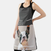 Modern Dog Photo | Dog Quote Schort (Insitu)