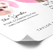 Modern Dog Signature Drinks | Wedding Sign Bar Poster (Hoek)