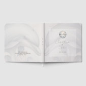 Modern dolfijn bruiloft gastenboek (Volledig)