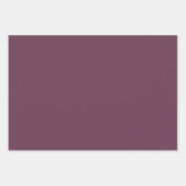 Modern - donkere bessen Paarse inpakpapier vellen (Voorkant 2)