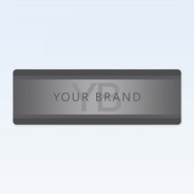 Modern donkergrijs verloop naam of bedrijfsnaam