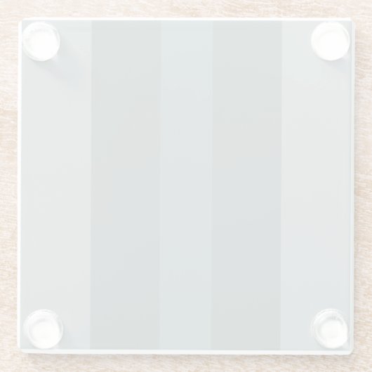 Modern donkergroen kleurenblok met schaduwen glazen onderzetter (Achterkant)