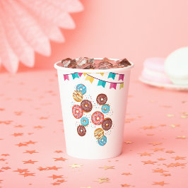 Modern Donut Baby Sprinkles Baby shower Papieren Bekers