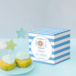 Modern Donut Boys Baby shower Sprinkle Bedankdoosjes