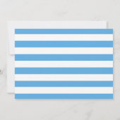 Modern Donut Boys Baby shower Sprinkle Kaart (Achterkant)