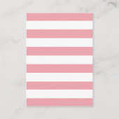 Modern Donut Girls Baby shower Sprinkle Advieskaart (Achterkant)