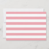 Modern Donut Girls Baby shower Sprinkle Kaart (Achterkant)