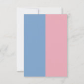 Modern Donut Sprinkles Genderneutraal Baby shower Bedankkaart (Achterkant)