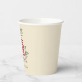 Modern Double Happiness Chinese Wedding Papieren Bekers (Links)