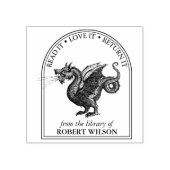 Modern  Dragon Custom uit de Library of Rubberstempel (Afrduk)