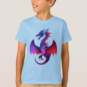"Modern Dragon Emblem" ontworpen T-shirt