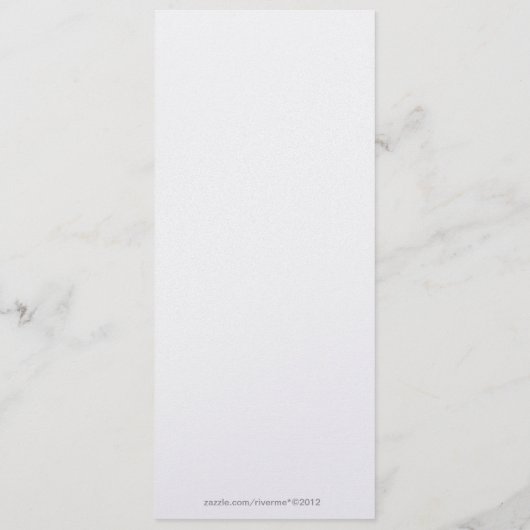 Modern Dragon-Phoenix Chinees Wedding Menu (Achterkant)