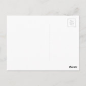Modern Dream Home Real Estate Marketing Realtor Briefkaart (Achterkant)