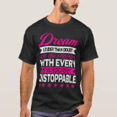Modern Dream Typography T-shirt (Voorkant)