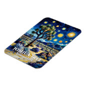 Modern Dreamlike Joshua Tree Mojave Desert Hiking Magneet (Linkerzijde)